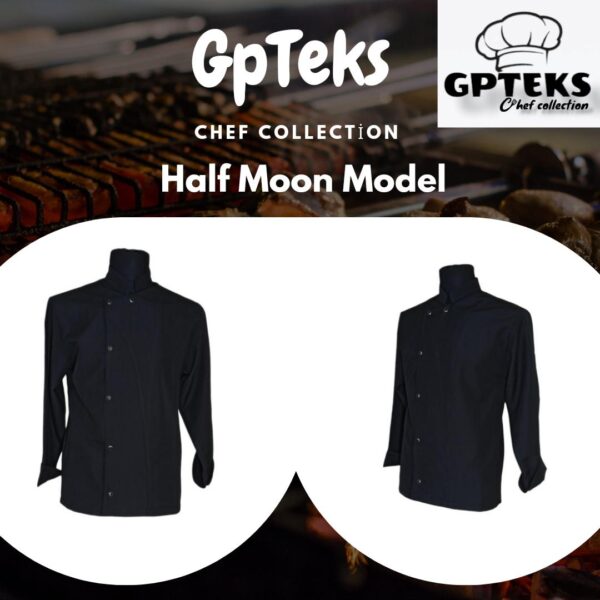 GPTEKS Aşçı Siyah Ceket