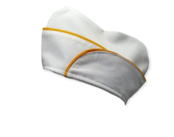 GPTEKS Aşçı Kepi (Sarı Detaylı)