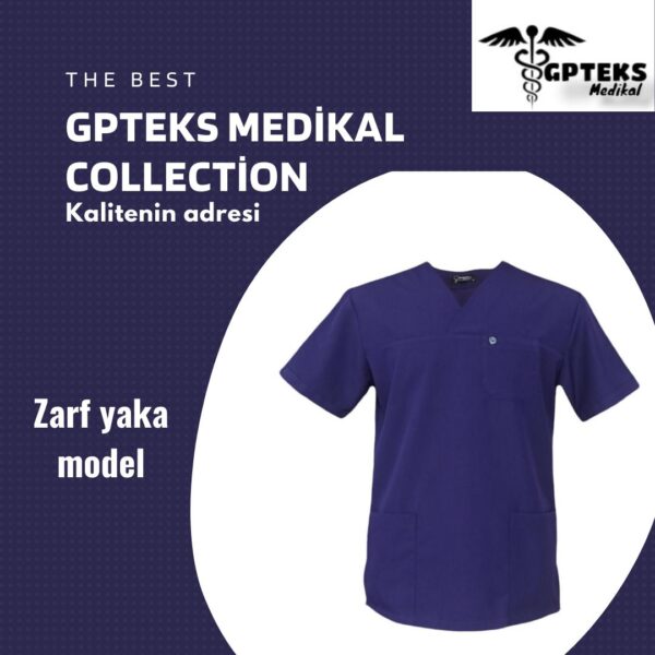 GPTEKS Mavi Sade Üst Forma