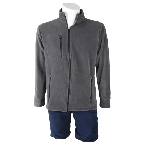 GPTEKS Kışlık Gri Polar